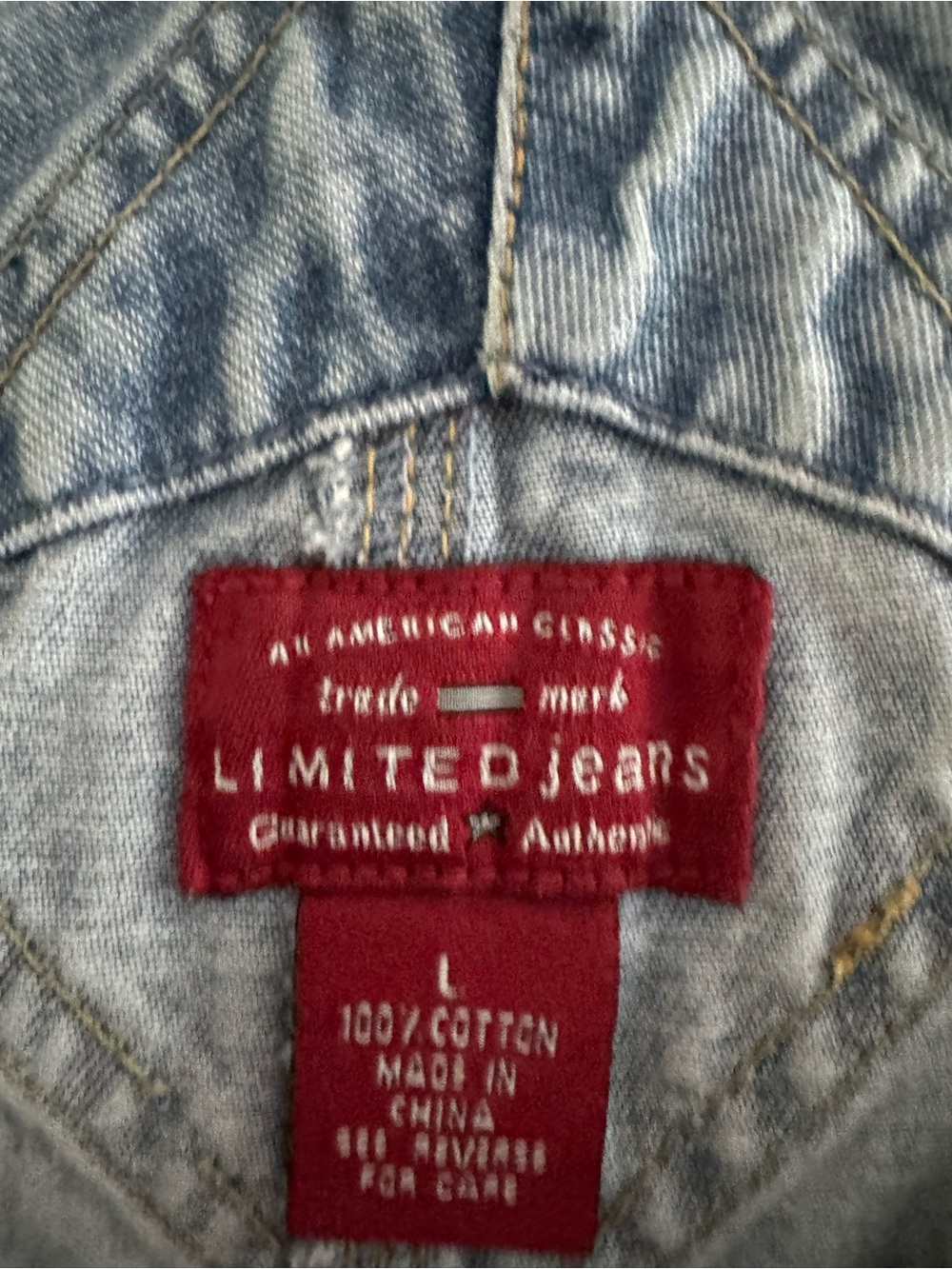 Vintage Light Blue Denim Women’s Overalls ( 1990’s) - Picture 4 of 13
